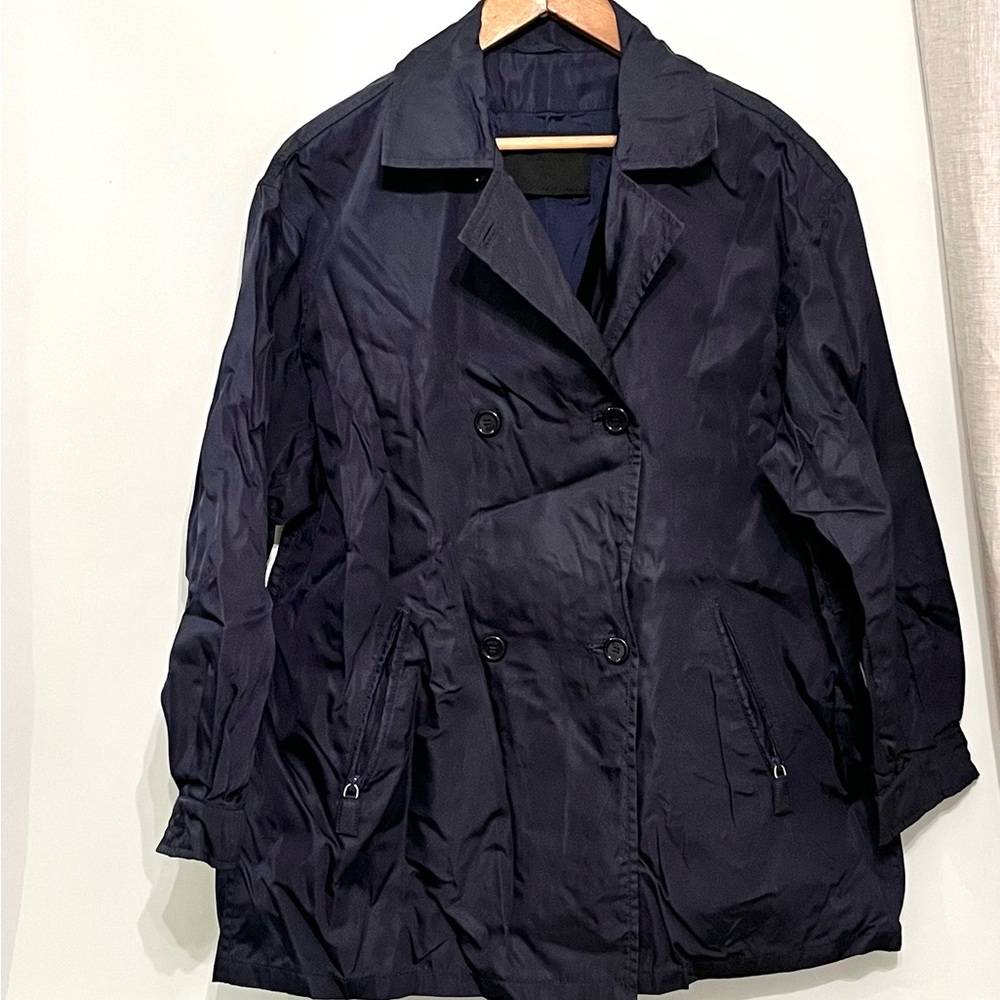 Vintage PRADA Milano made in Italy short trench coat/jacket size S
